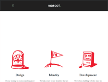Tablet Screenshot of mascotagency.com